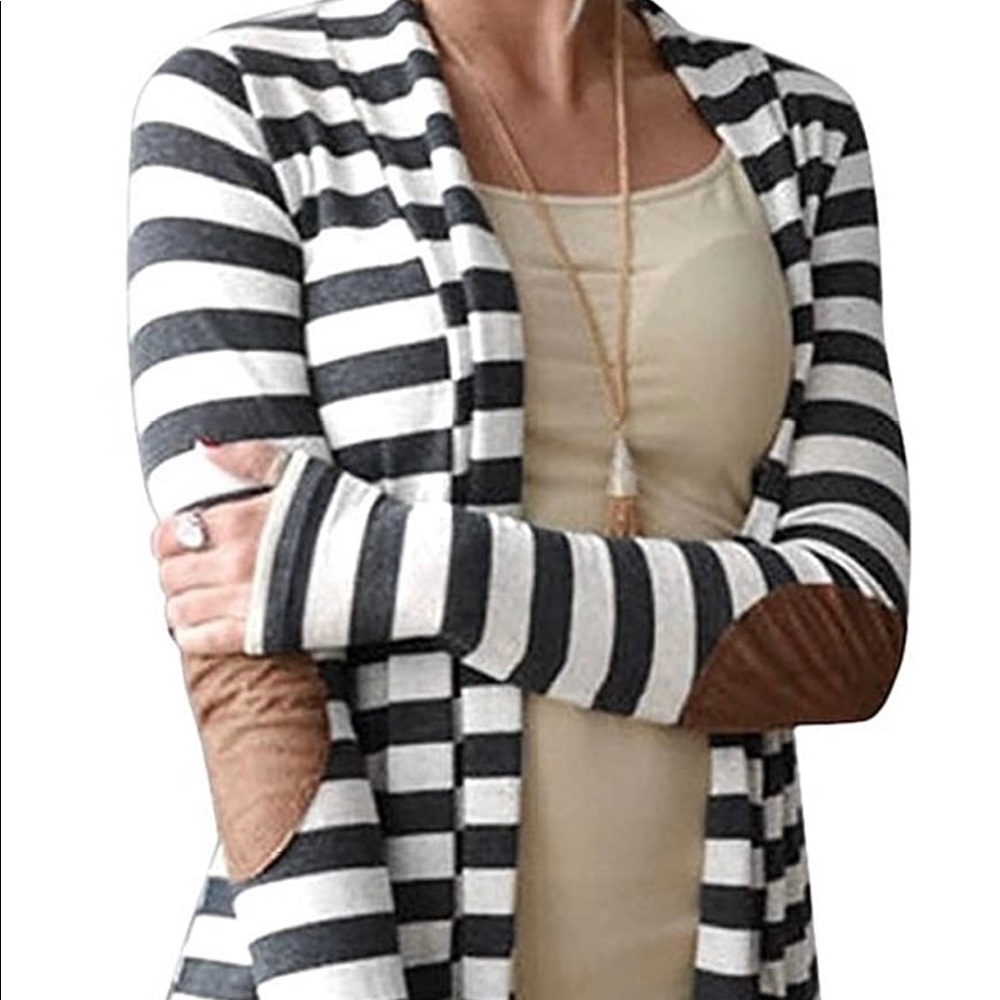 Striped Cardigan